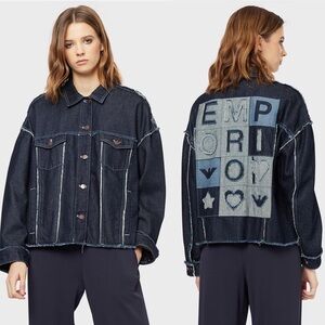 Emporio Armani Denim Jacket Size: 42(IT)